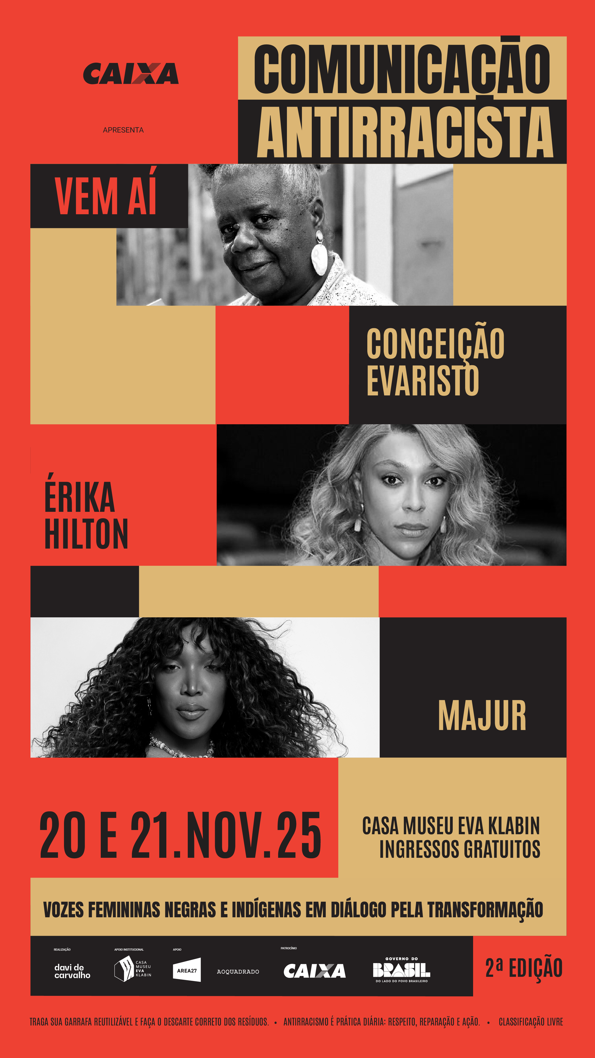 Tapume Comunicado Antirracista